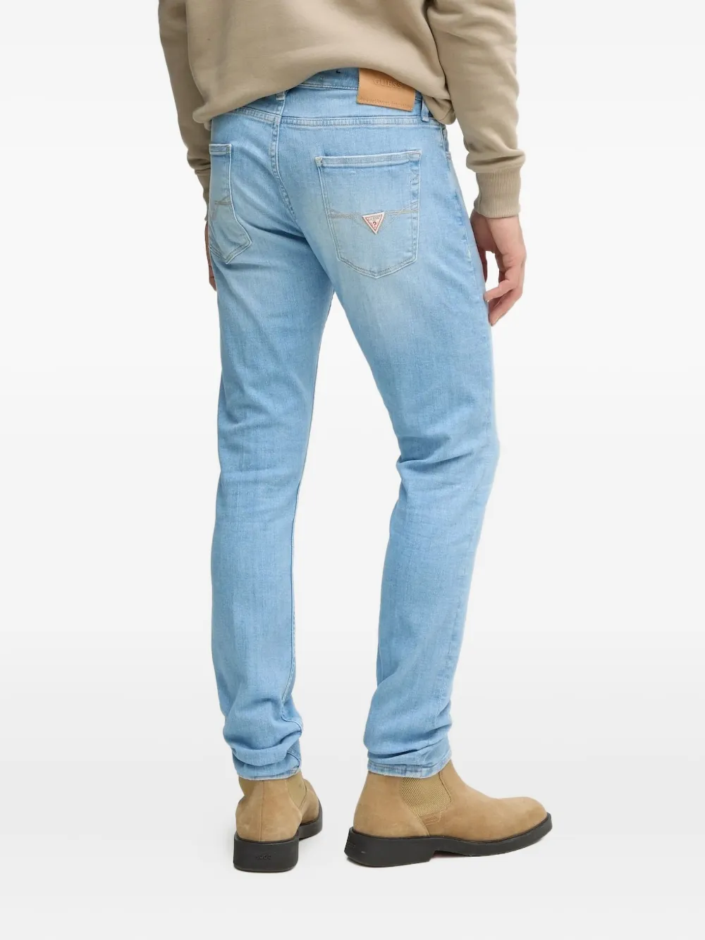 GUESS USA Jeans met logo - Blauw