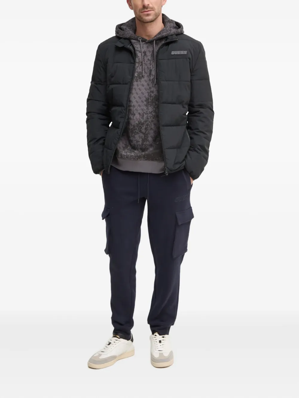 GUESS USA logo-print hoodie | Hoodies | Image 2