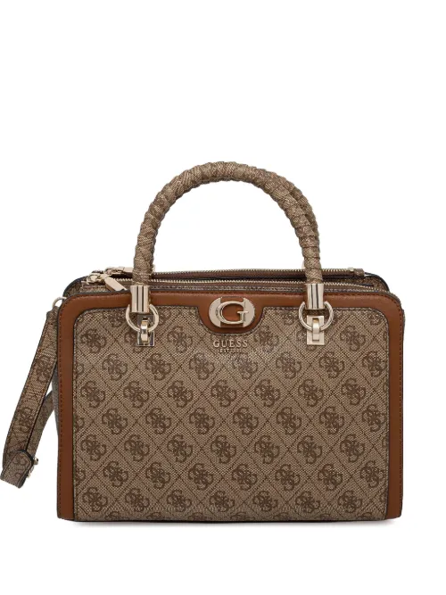 Sac à main à motif monogrammé - GUESS USA - Modalova