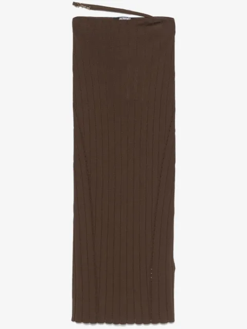 Jacquemus La jupe Pralù midi skirt
