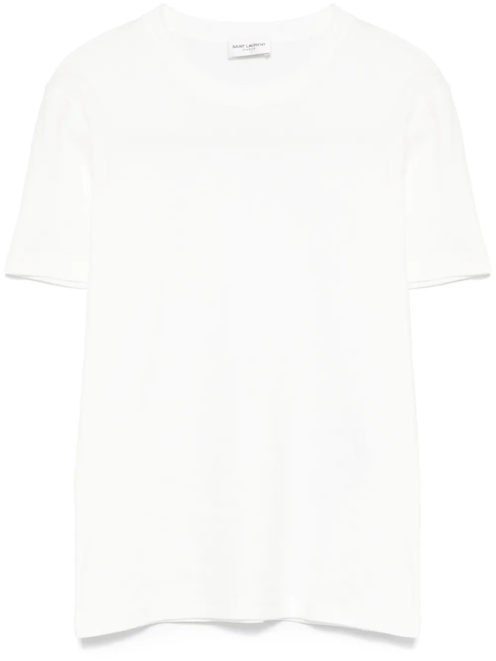 Saint Laurent コットン Tシャツ - ホワイト Saint Laurent コットン Tシャツ - ホワイト