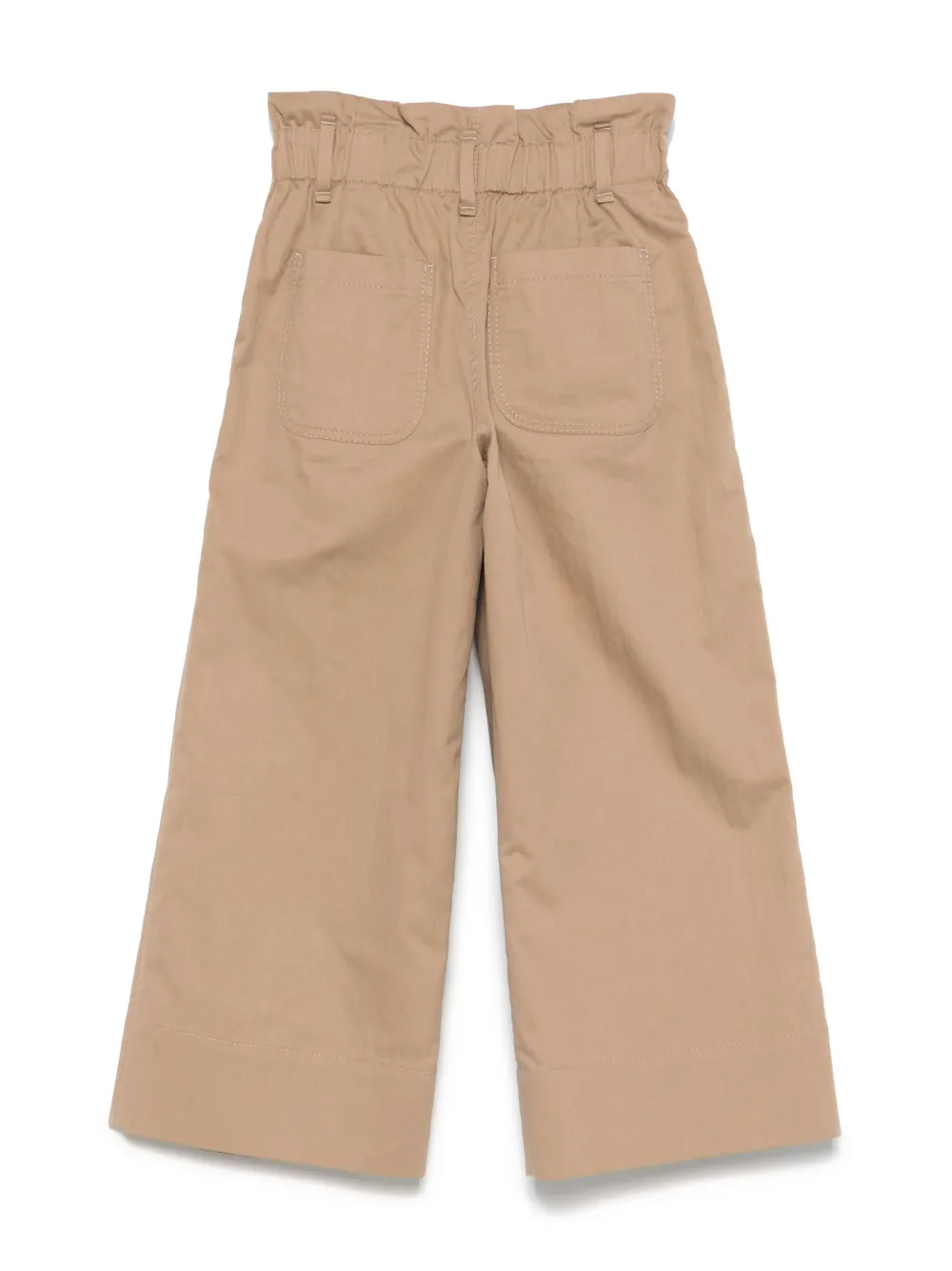 Brunello Cucinelli Kids Katoenen broek - Bruin