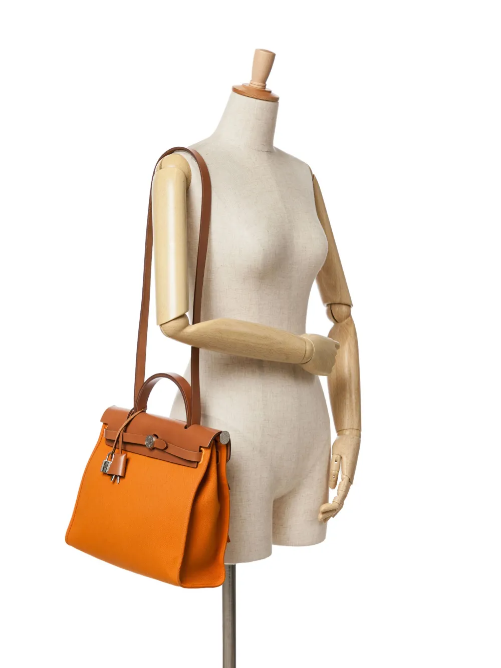 Image 2 of Hermès Pre-Owned Borsa a tracolla Herbag Zip 31 tela Toile 2018