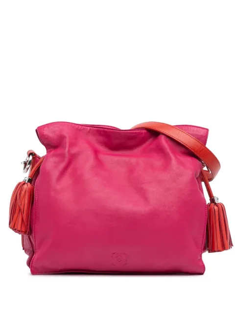 Loewe Pre-Owned 2000-2024 Nappa Flamenco Tassel 30 crossbody bag
