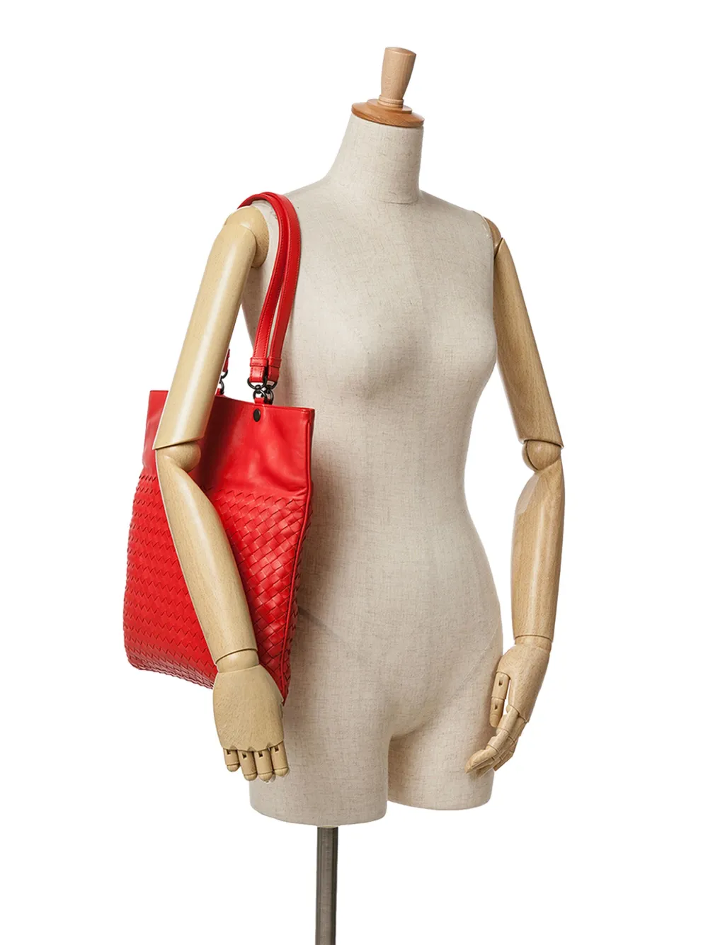 Bottega Veneta Pre-Owned 2009 Nappa Intrecciato shopper - Rood