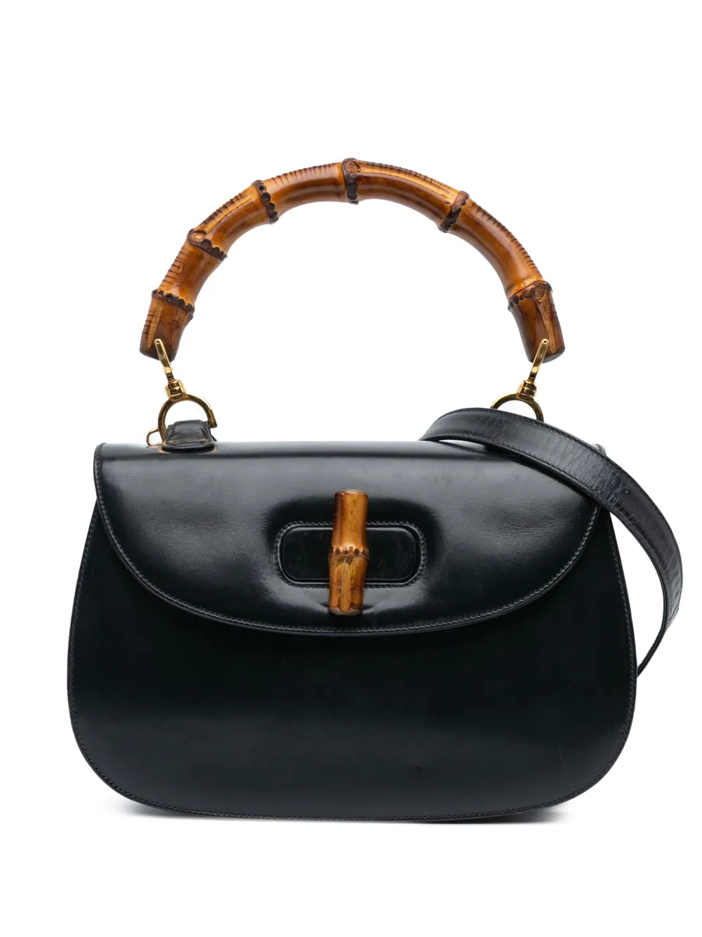 2000-2015 Calfskin Bamboo Night satchel