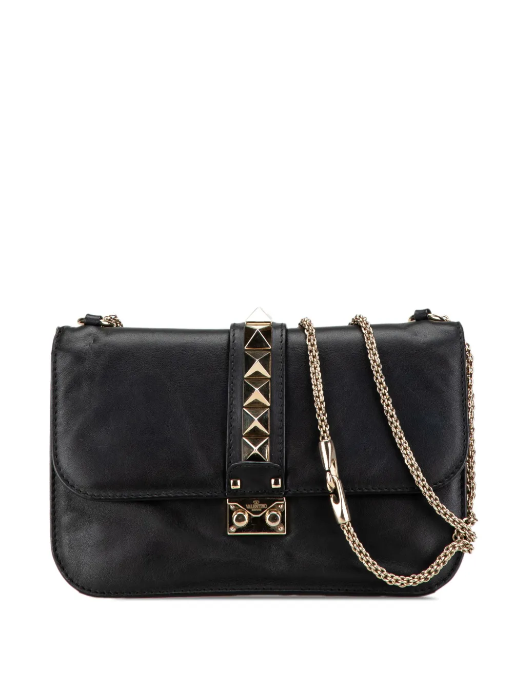 2010-2024 Medium Rockstud Glam Lock crossbody bag