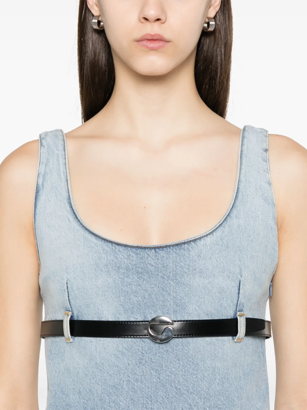 Coperni Denim mini-jurk Blauw