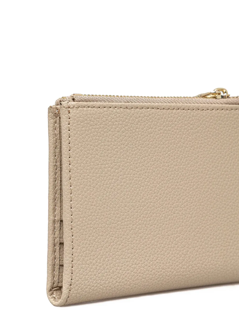 Patrizia Pepe Leren portemonnee - Beige