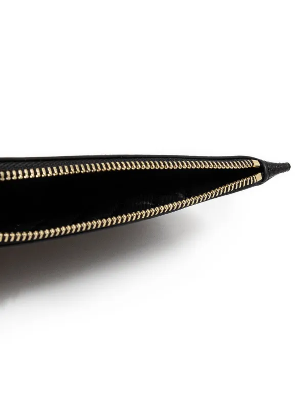 Patrizia Pepe Leather Clutch Bag Black FARFETCH VN