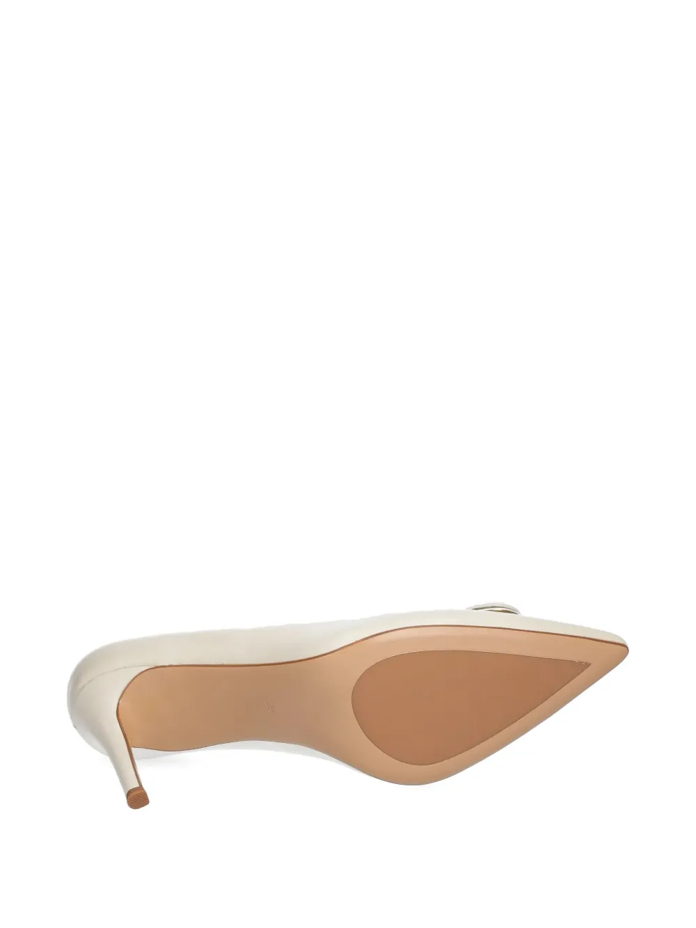 TWINSET 90mm Oval T pumps Neutrals