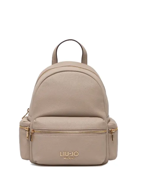 LIU JO logo-lettering backpack