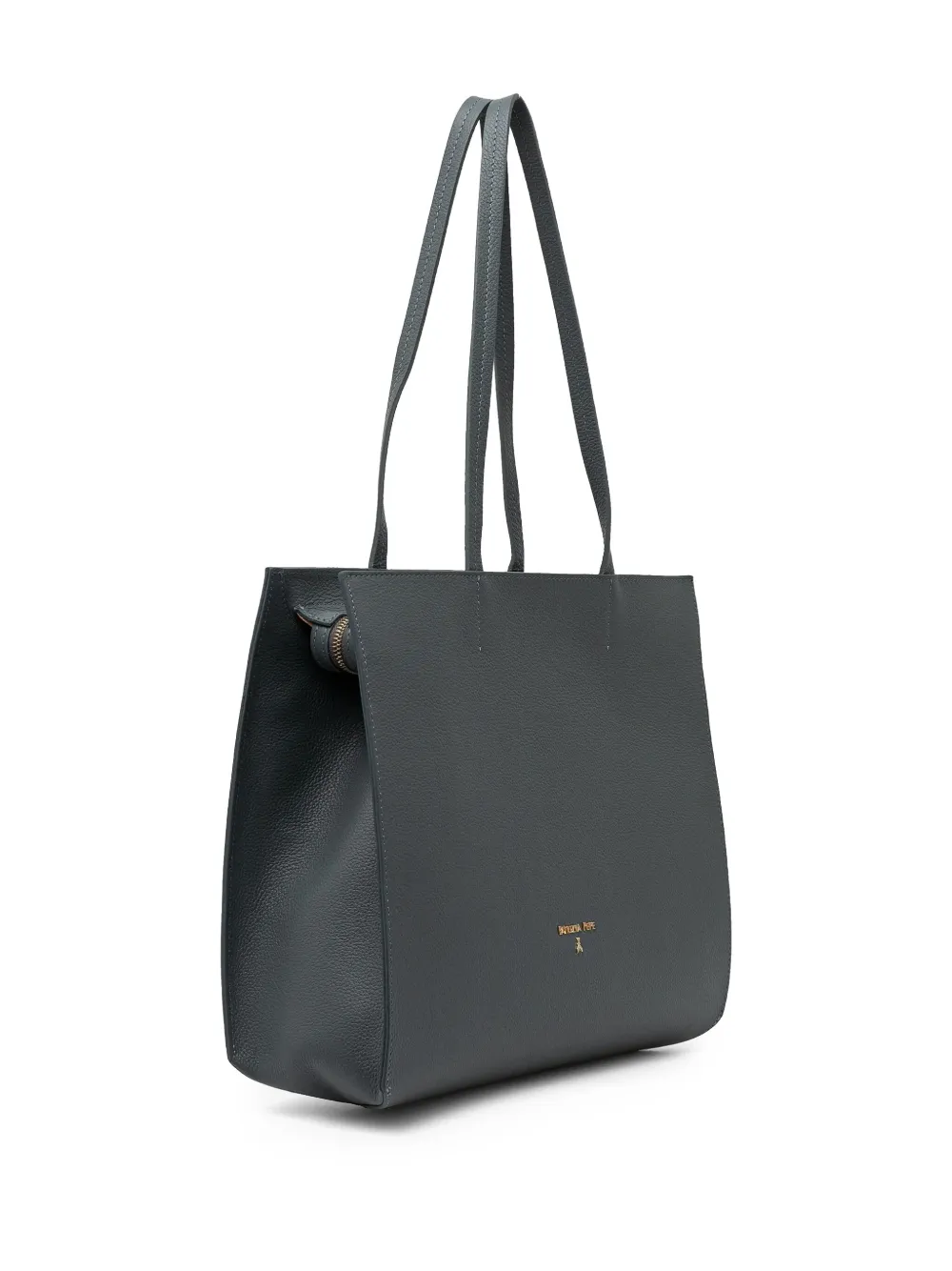 Patrizia Pepe Shopper met logo - Grijs