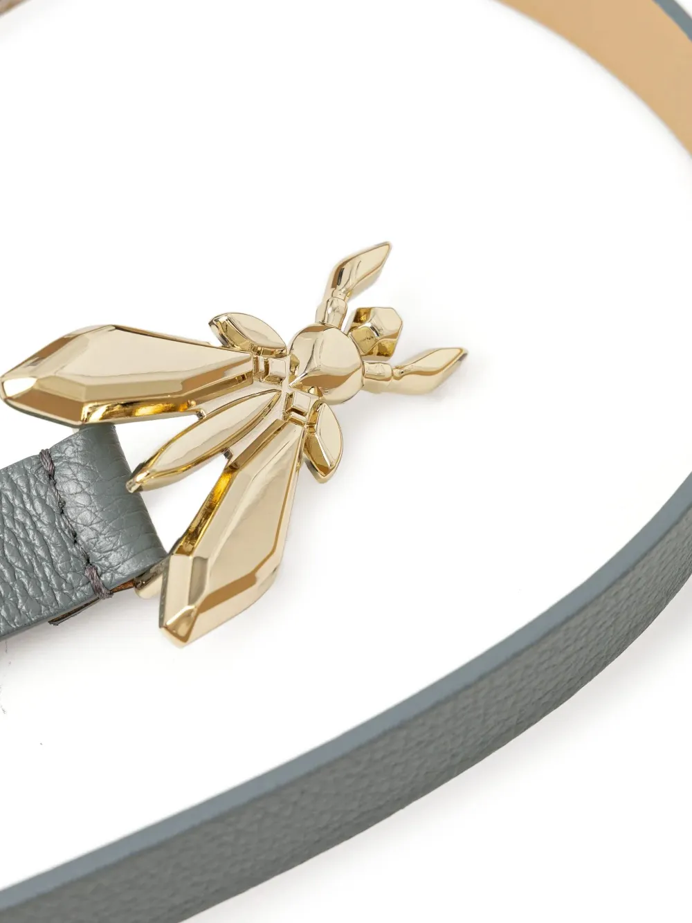 Patrizia Pepe Riem met logogesp Grijs