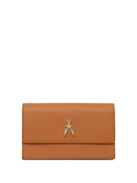 Patrizia Pepe logo-plaque clutch bag