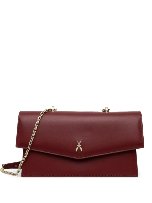 Patrizia Pepe Fly Bamby Shoulder Bag Red FARFETCH UZ