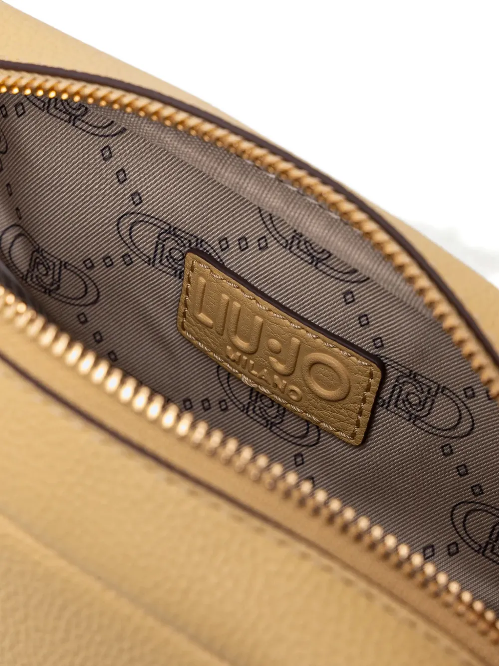 LIU JO Crossbodytas met logo Geel
