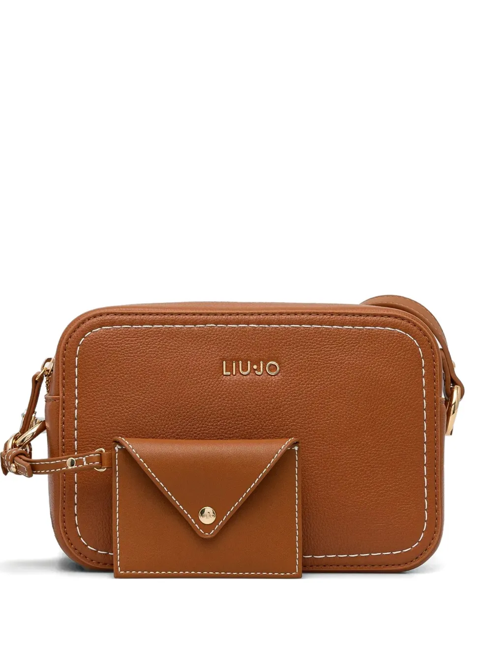 logo-lettering cross body bag