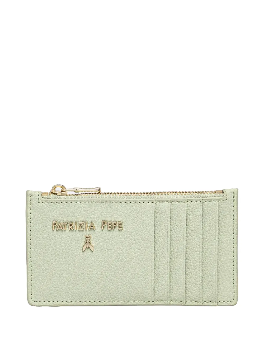 Patrizia Pepe Portafoglio con placca logo - Verde