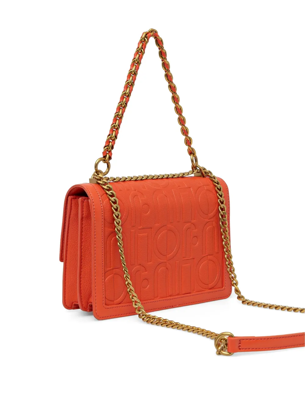 LIU JO Crossbodytas met monogram Oranje