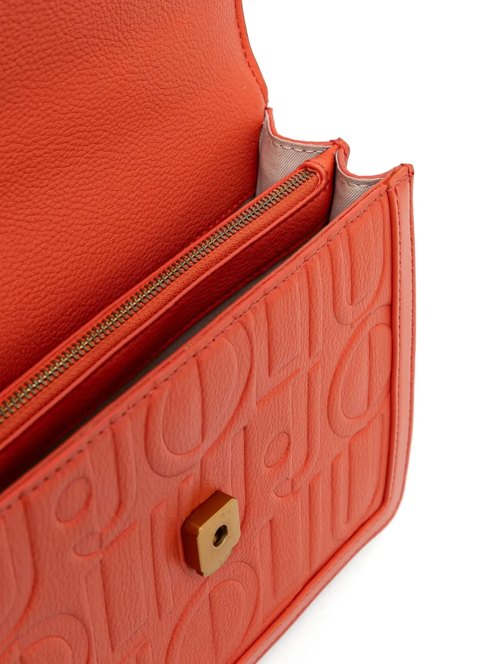 LIU JO Crossbodytas met monogram Oranje