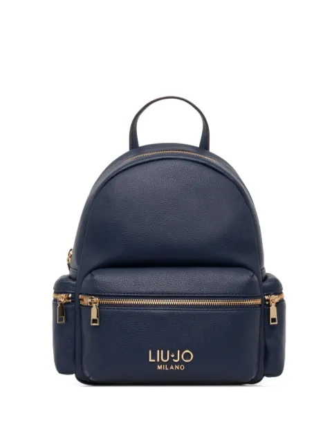 LIU JO logo-lettering backpack