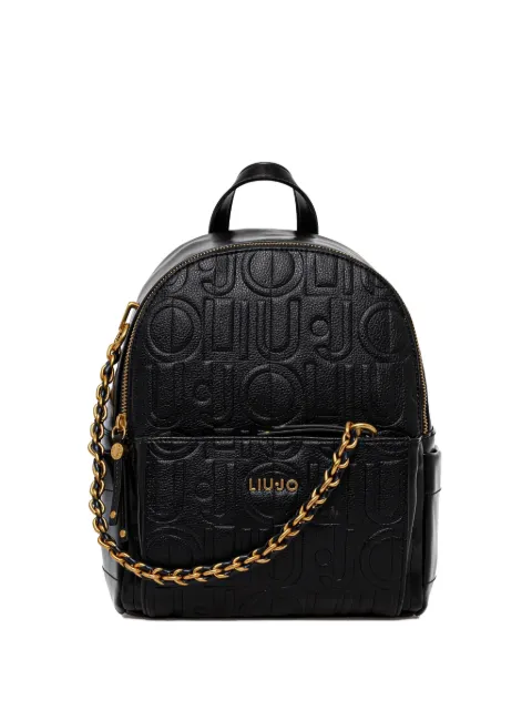 LIU JO mochila con letras del logo