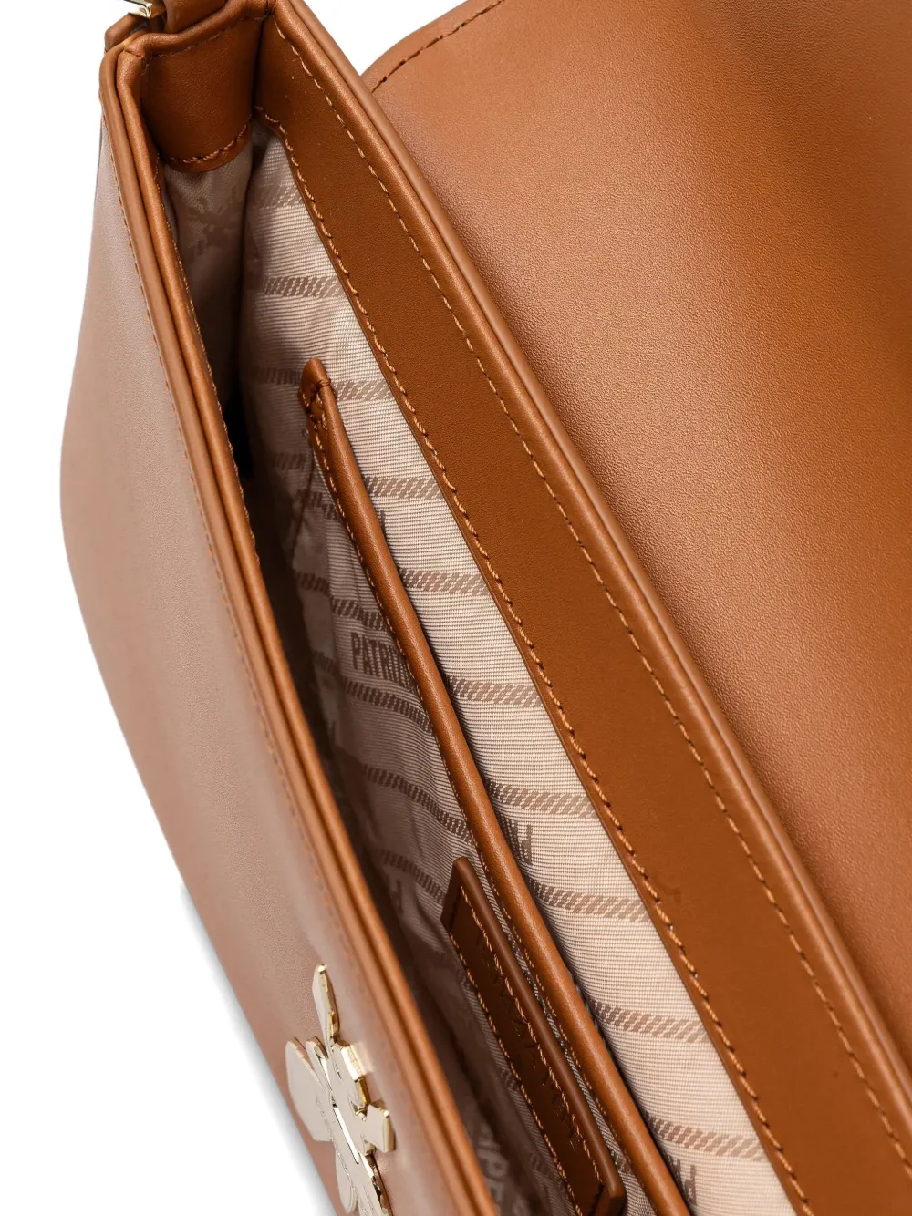 Patrizia Pepe Fly Bamby clutch Bruin