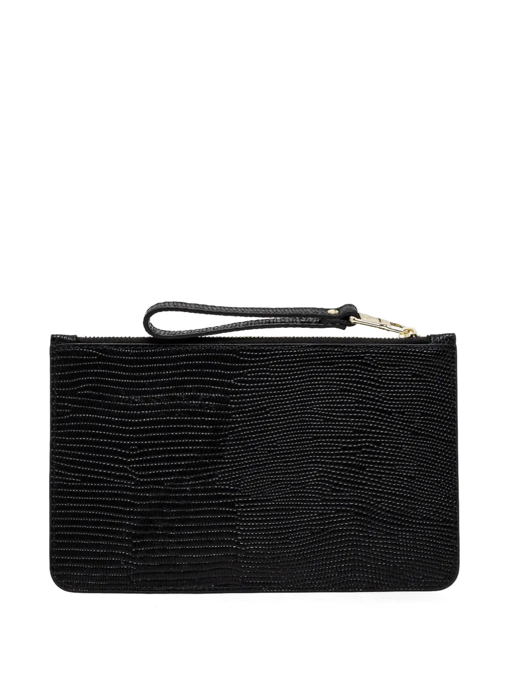 Patrizia Pepe Leren clutch - Zwart