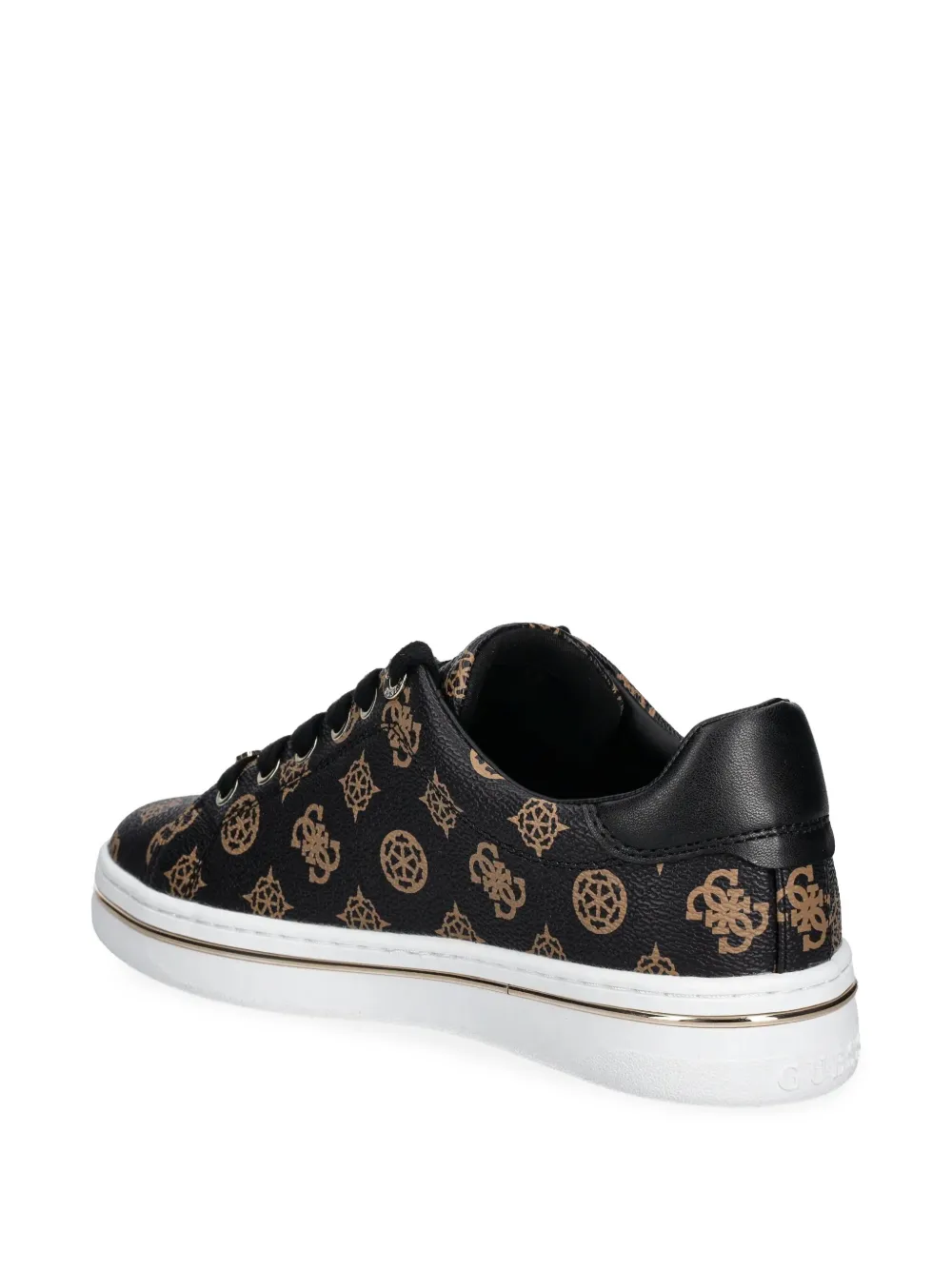 GUESS USA monogram sneakers Black