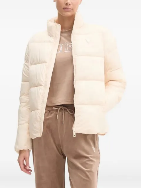GUESS USA quilted turtleneck jacket