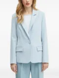 GUESS USA single-button peak-lapel blazer - Blue