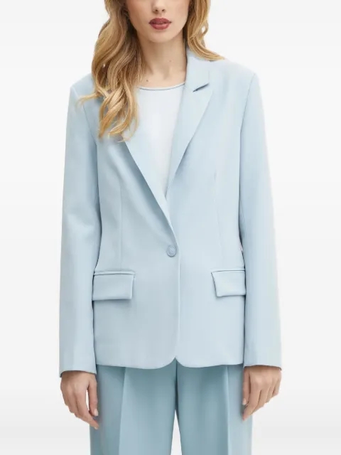 GUESS USA single-button peak-lapel blazer