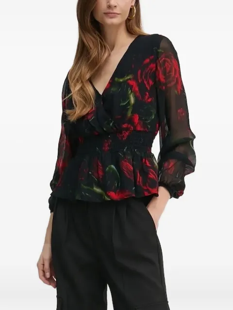 GUESS USA v-neck blouse
