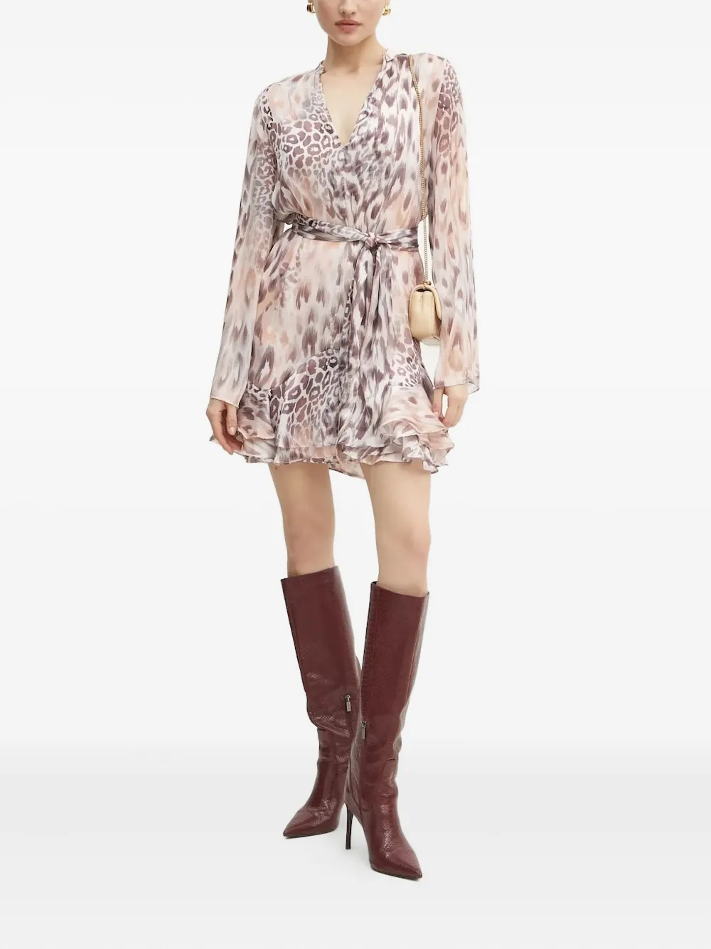 GUESS USA Sibilla mini-jurk Roze