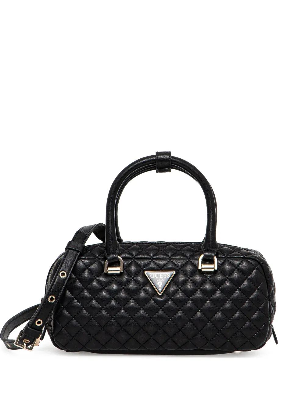 GUESS USA Heuptas met logoplakkaat Zwart