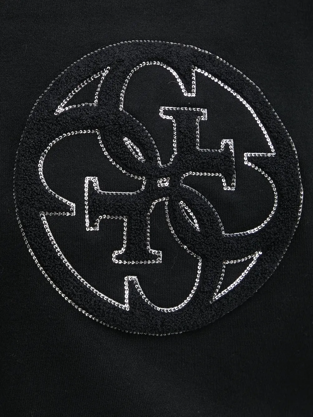 GUESS USA Trui met geborduurd logo Zwart