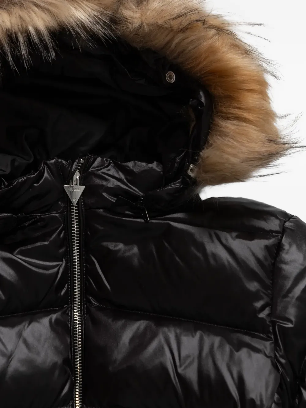 GUESS USA Gewatteerd jack Zwart