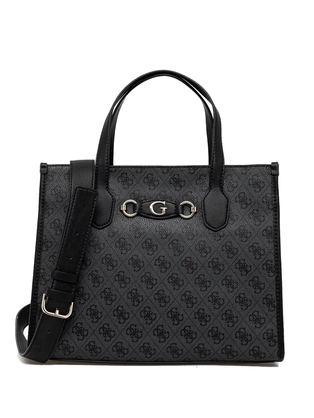 GUESS USA sac à main à motif monogrammé | noir | Image 1