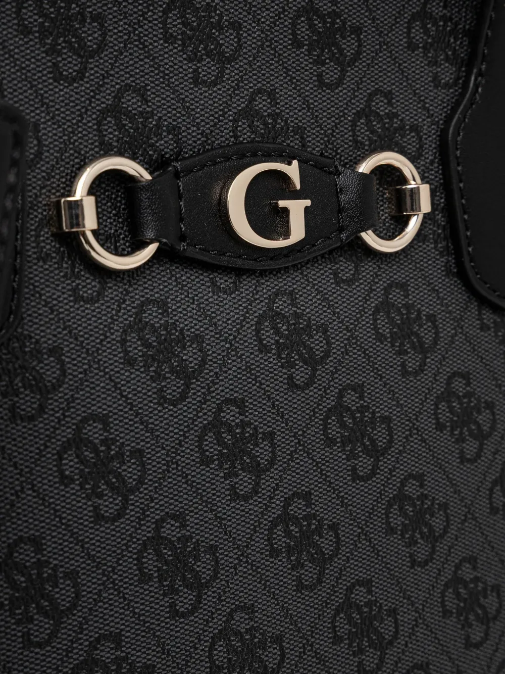 GUESS USA Shopper met monogram Zwart