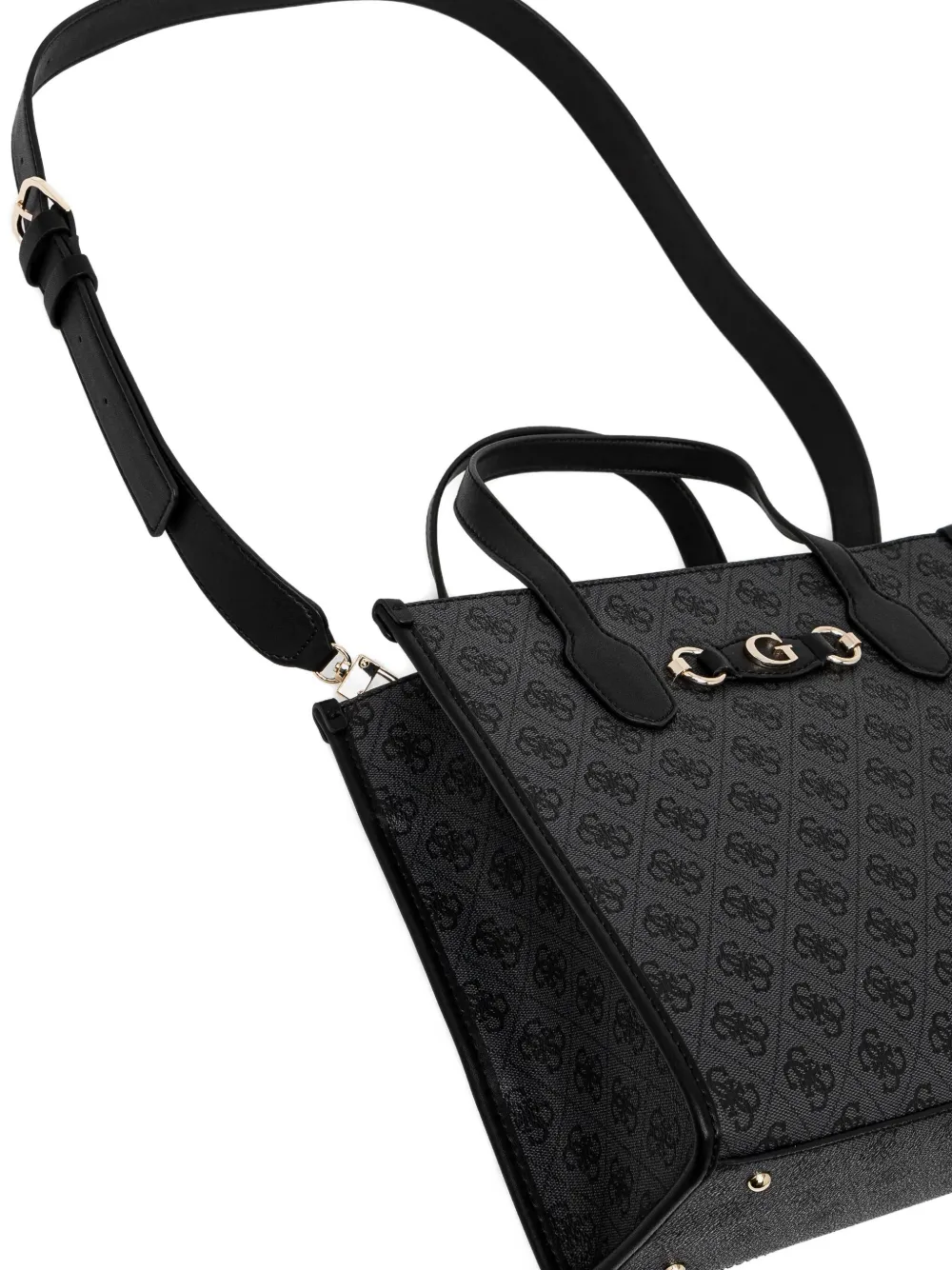 GUESS USA Shopper met monogram Zwart
