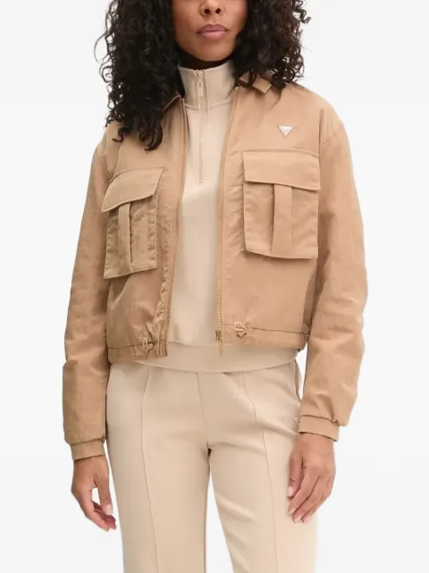 GUESS USA zip-up bomber jacket