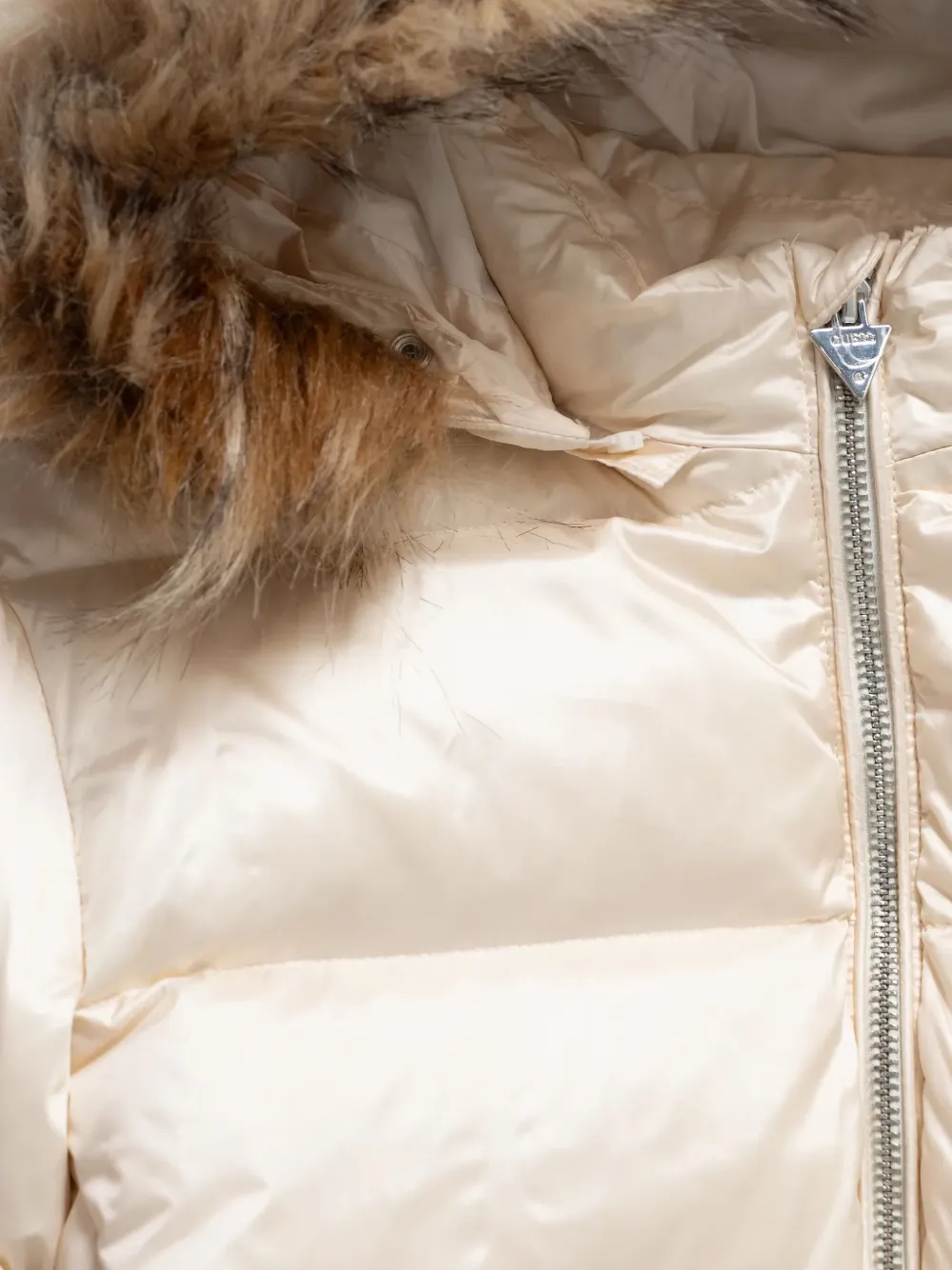 GUESS USA Gewatteerde jas Beige