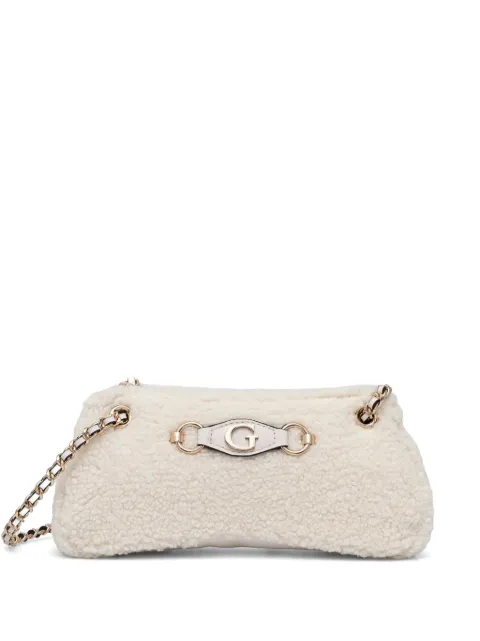 GUESS USA faux-fur shoulder bag