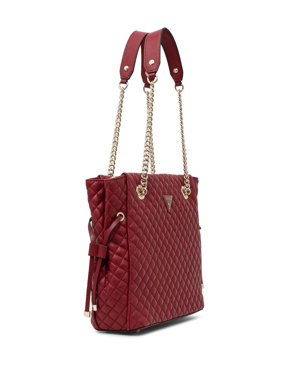 GUESS USA Rianee Eco gewatteerde shopper - Rood