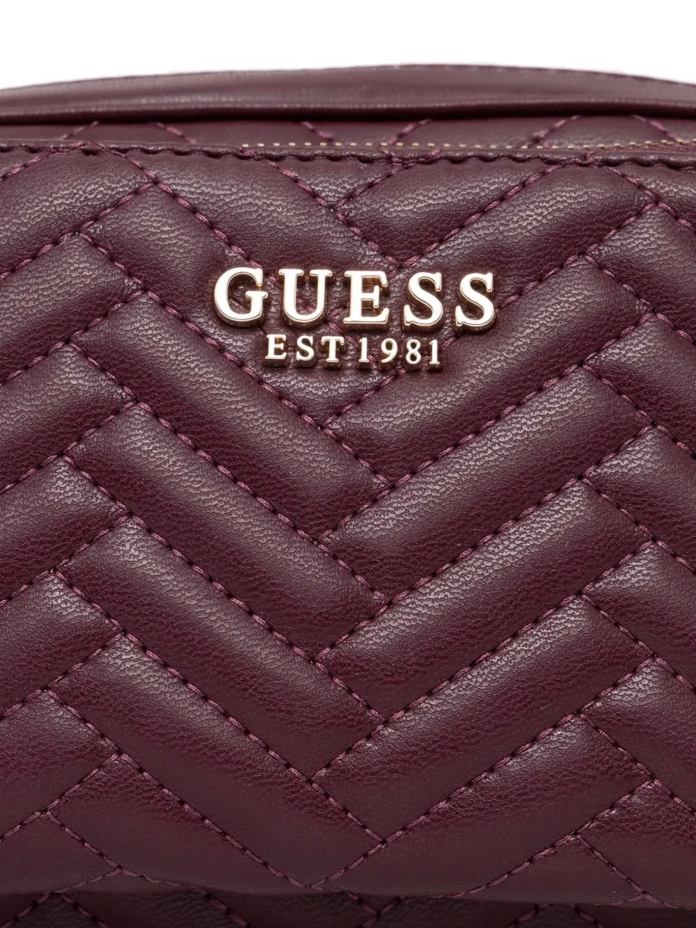 Guess Usa Quilted Cross Body Bag In Red