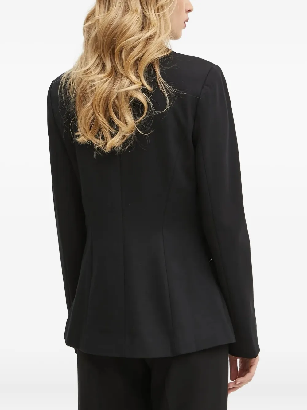 Guess Usa Chain-trimmed Blazer In Black