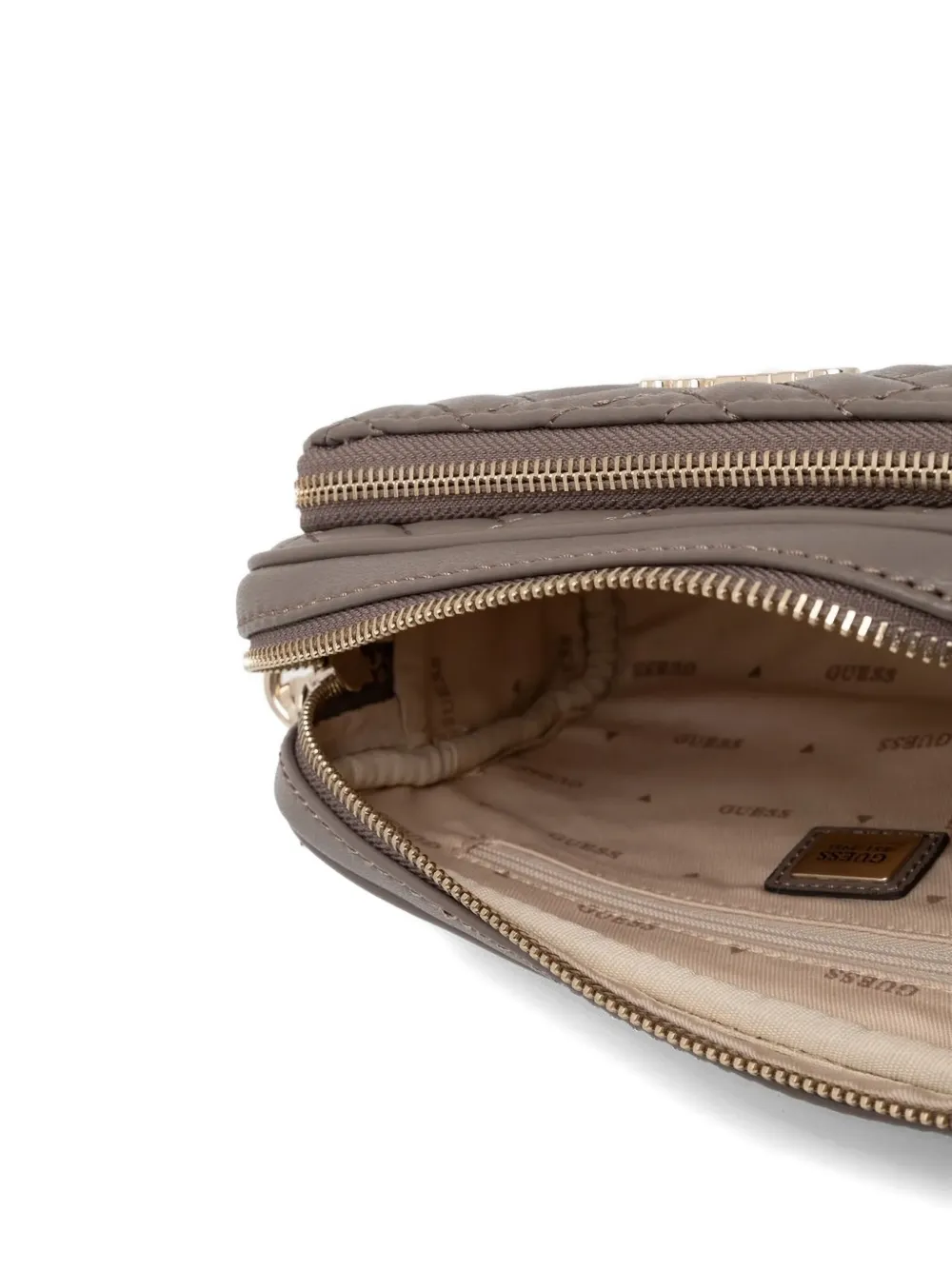 GUESS USA Gewatteerde crossbodytas Bruin