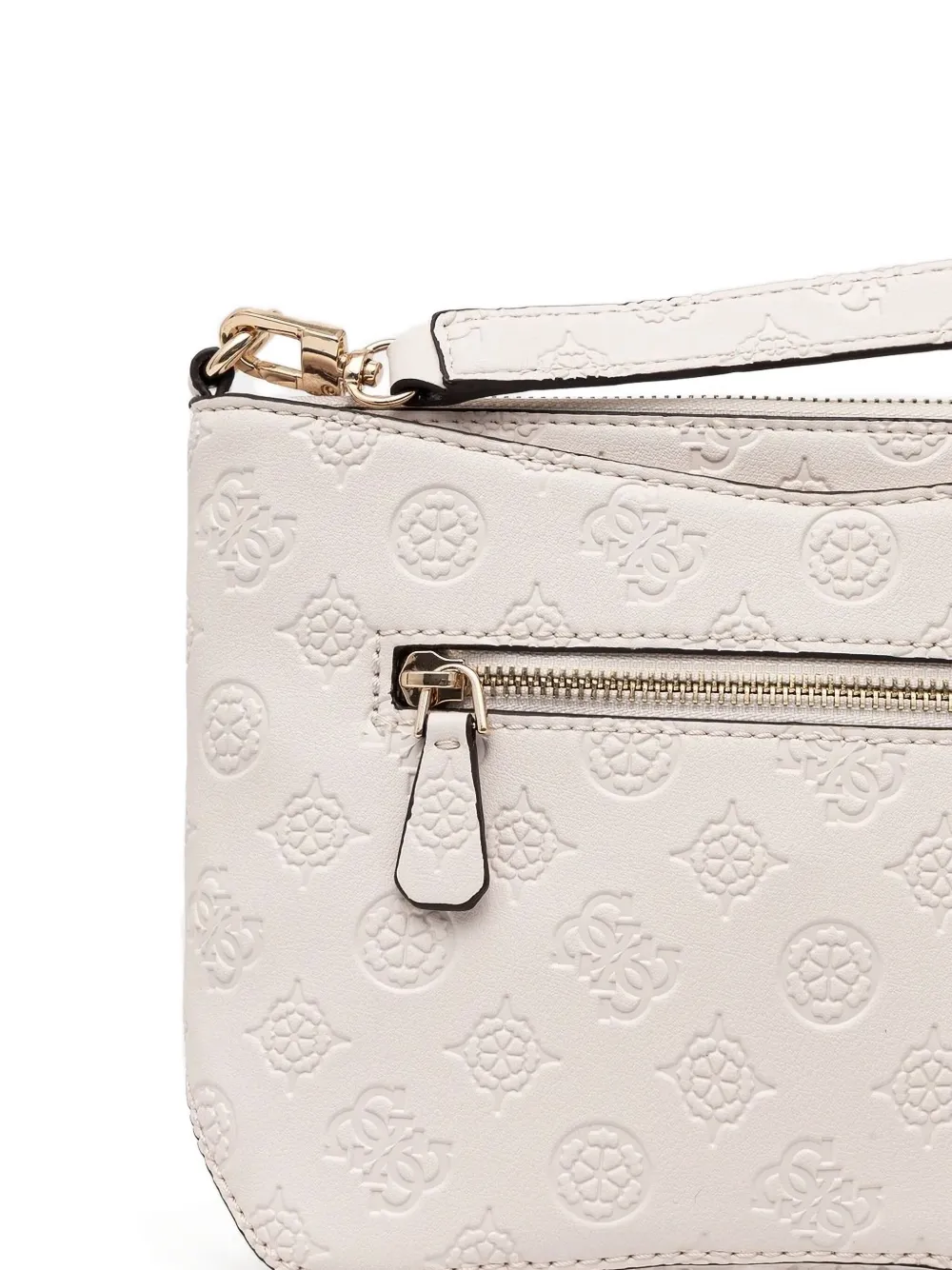 GUESS USA Gerty logo-plaque crossbody bag Wit