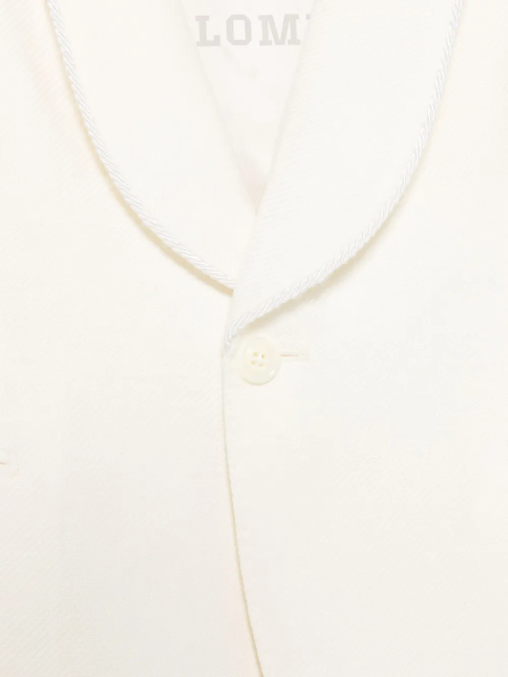 Brunello Cucinelli Kids Blazer met enkele rij knopen Wit